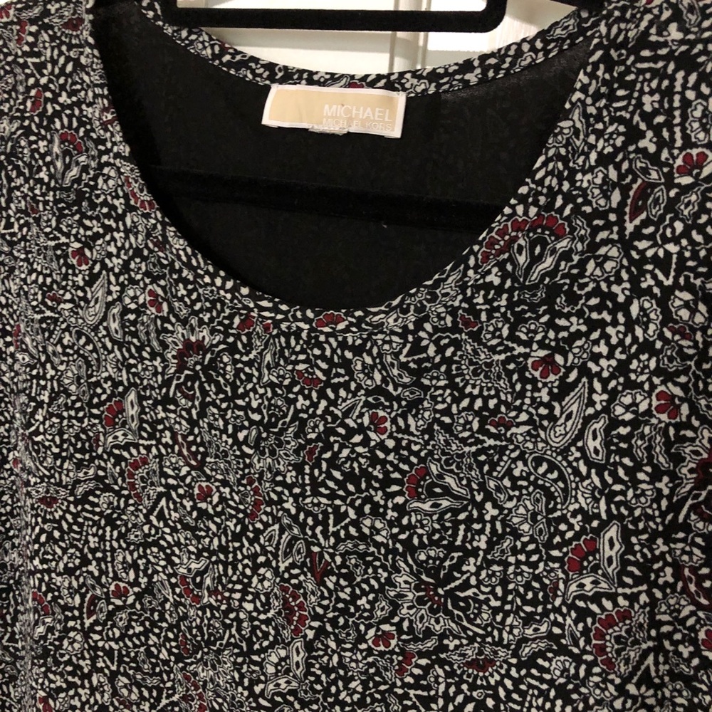 Michael Kors short sleeve blouse